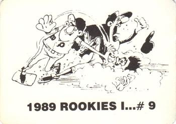 1989 Rookies I... (unlicensed) #9. Randy Velarde Back