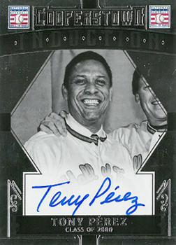 2015 Panini Cooperstown - HOF Induction Signatures #48 Tony Perez Front