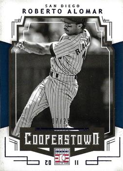 2015 Panini Cooperstown - HOF Chronicles Blue #80 Roberto Alomar Front