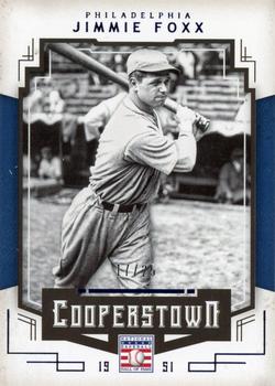 2015 Panini Cooperstown - HOF Induction Blue #53 Jimmie Foxx Front