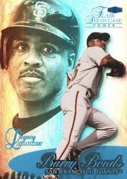 1999 Flair Showcase - Legacy Collection Row 3 (Power) #25L Barry Bonds  Front
