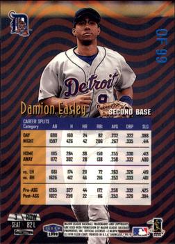 1999 Flair Showcase - Legacy Collection Row 3 (Power) #82L Damion Easley  Back