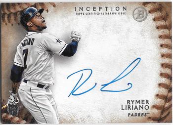 2015 Bowman Inception - Rookie Autographs #RA-RL Rymer Liriano Front