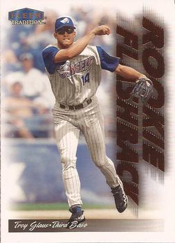 1999 Fleer Tradition - Rookie Flashback #9RF Troy Glaus  Front