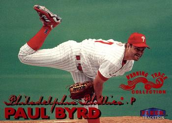 1999 Fleer Tradition - Warning Track Collection #391W Paul Byrd Front
