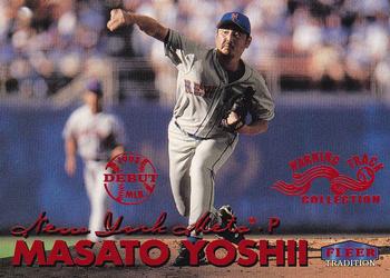 1999 Fleer Tradition - Warning Track Collection #561W Masato Yoshii Front
