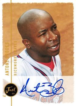 1999 Just - Autographs #NNO Antone Brooks Front