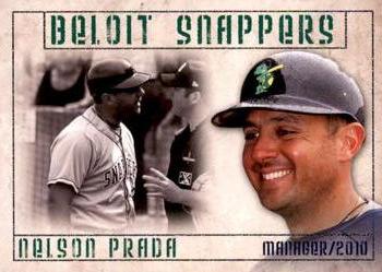 2010 Grandstand Beloit Snappers #NNO Nelson Prada Front