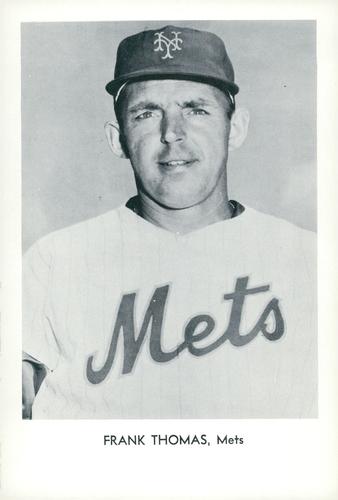 1963 Sports Service New York Mets Set A #NNO Frank Thomas Front