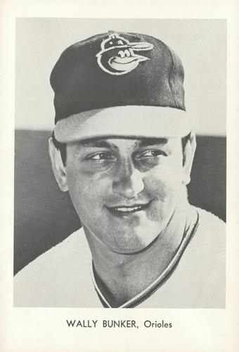 1967 Sports Service Baltimore Orioles #NNO Wally Bunker Front