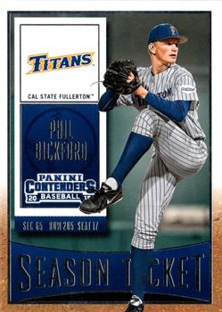 2015 Panini Contenders #77 Phil Bickford Front