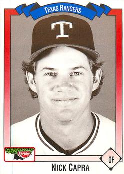 1993 Keebler Texas Rangers #95 Nick Capra Front