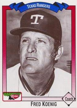 1993 Keebler Texas Rangers #220 Fred Koenig Front