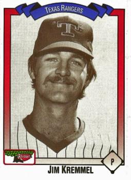 1993 Keebler Texas Rangers #221 Jim Kremmel Front