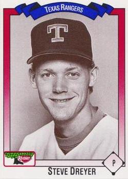 1993 Keebler Texas Rangers #403 Steve Dreyer Front