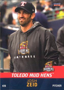 2015 Choice Toledo Mud Hens #11 Josh Zeid Front