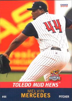 2015 Choice Toledo Mud Hens #14 Melvin Mercedes Front