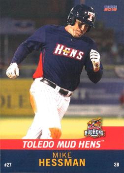 2015 Choice Toledo Mud Hens #16 Mike Hessman Front