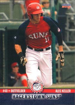 2015 Choice Hagerstown Suns #29 Alec Keller Front
