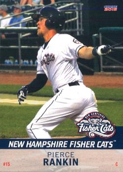 2015 Choice New Hampshire Fisher Cats #22 Pierce Rankin Front