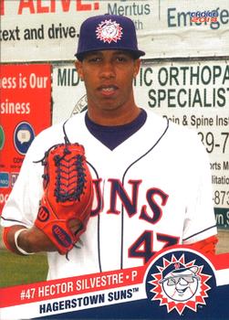 2014 Choice Hagerstown Suns #19 Hector Silvestre Front