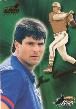 1999 Pacific Aurora - Red #184 Jose Canseco  Front