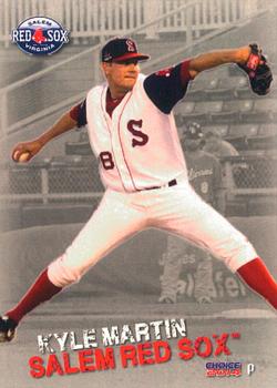 2014 Choice Salem Red Sox #20 Kyle Martin Front