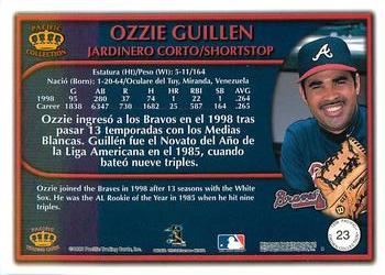 1999 Pacific Crown Collection - Red #23 Ozzie Guillen  Back