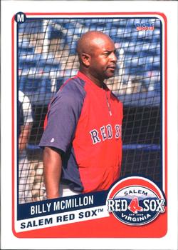 2013 Choice Salem Red Sox #26 Billy McMillon Front
