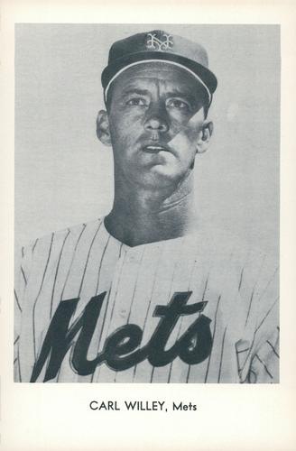 1964 Sports Service New York Mets Set C #NNO Carl Willey Front