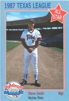 1987 Feder Texas League All Stars #13 Steve Smith Front