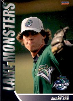 2009 Choice Vermont Lake Monsters #31 Shane Erb Front