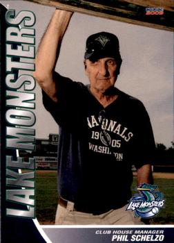 2009 Choice Vermont Lake Monsters #38 Phil Schelzo Front