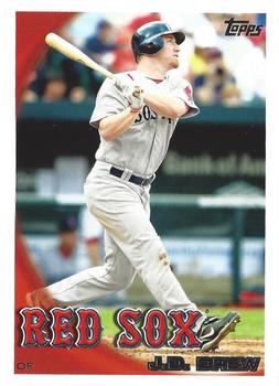 2010 Topps Boston Red Sox #BOS11 J.D. Drew Front