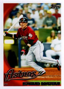 2010 Topps Houston Astros #HOU9 Kazuo Matsui Front