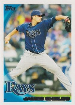 2010 Topps Tampa Bay Rays #TBR3 James Shields Front