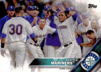 2016 Topps #79 Seattle Mariners Front