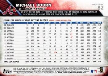 2016 Topps #82 Michael Bourn Back
