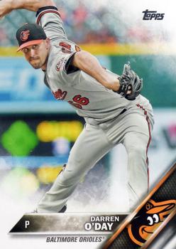 2016 Topps #92 Darren O'Day Front