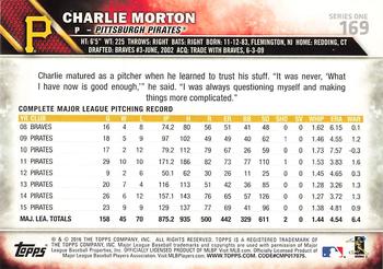 2016 Topps #169 Charlie Morton Back