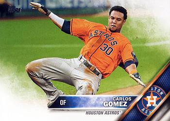 2016 Topps #249 Carlos Gomez Front