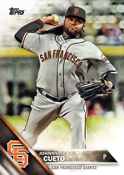 2016 Topps #416 Johnny Cueto Front