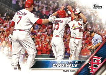 2016 Topps #448 St. Louis Cardinals Front