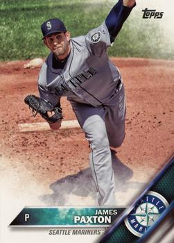 2016 Topps #485 James Paxton Front