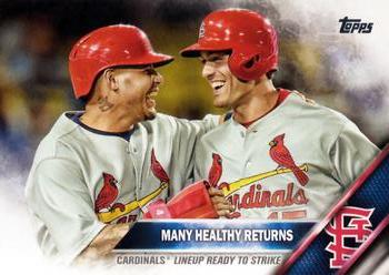 2016 Topps #492 Many Healthy Returns Front