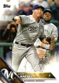 2016 Topps #517 Corey Knebel Front