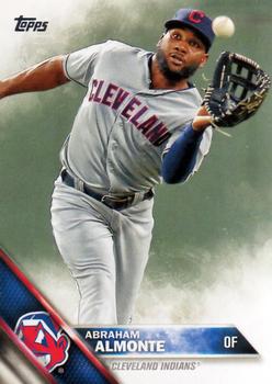 2016 Topps #556 Abraham Almonte Front