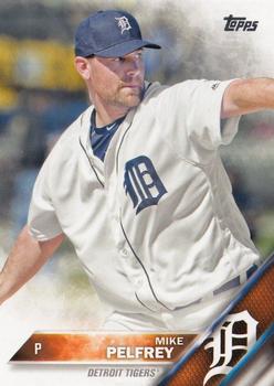 2016 Topps #642 Mike Pelfrey Front