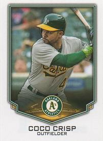 2016 Topps Stickers #27 Coco Crisp Front