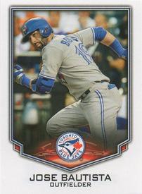 2016 Topps Stickers #31 Jose Bautista Front